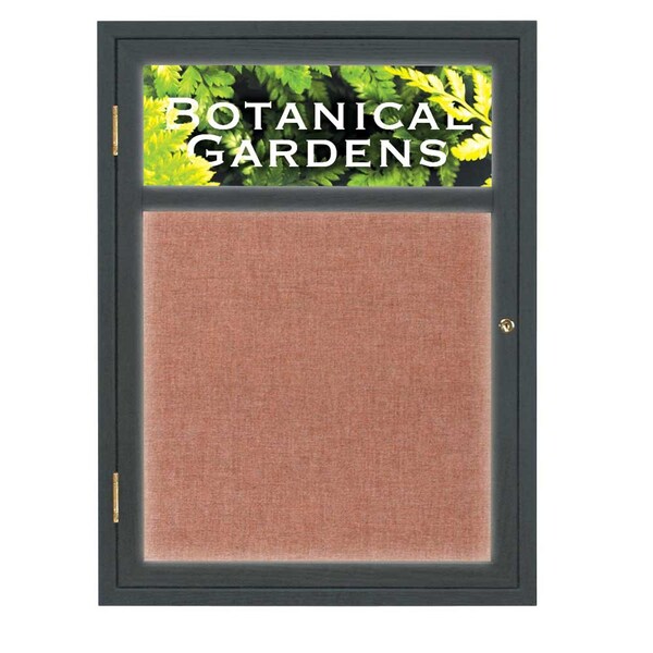 Open Faced Traditional Corkboard, 12x36"